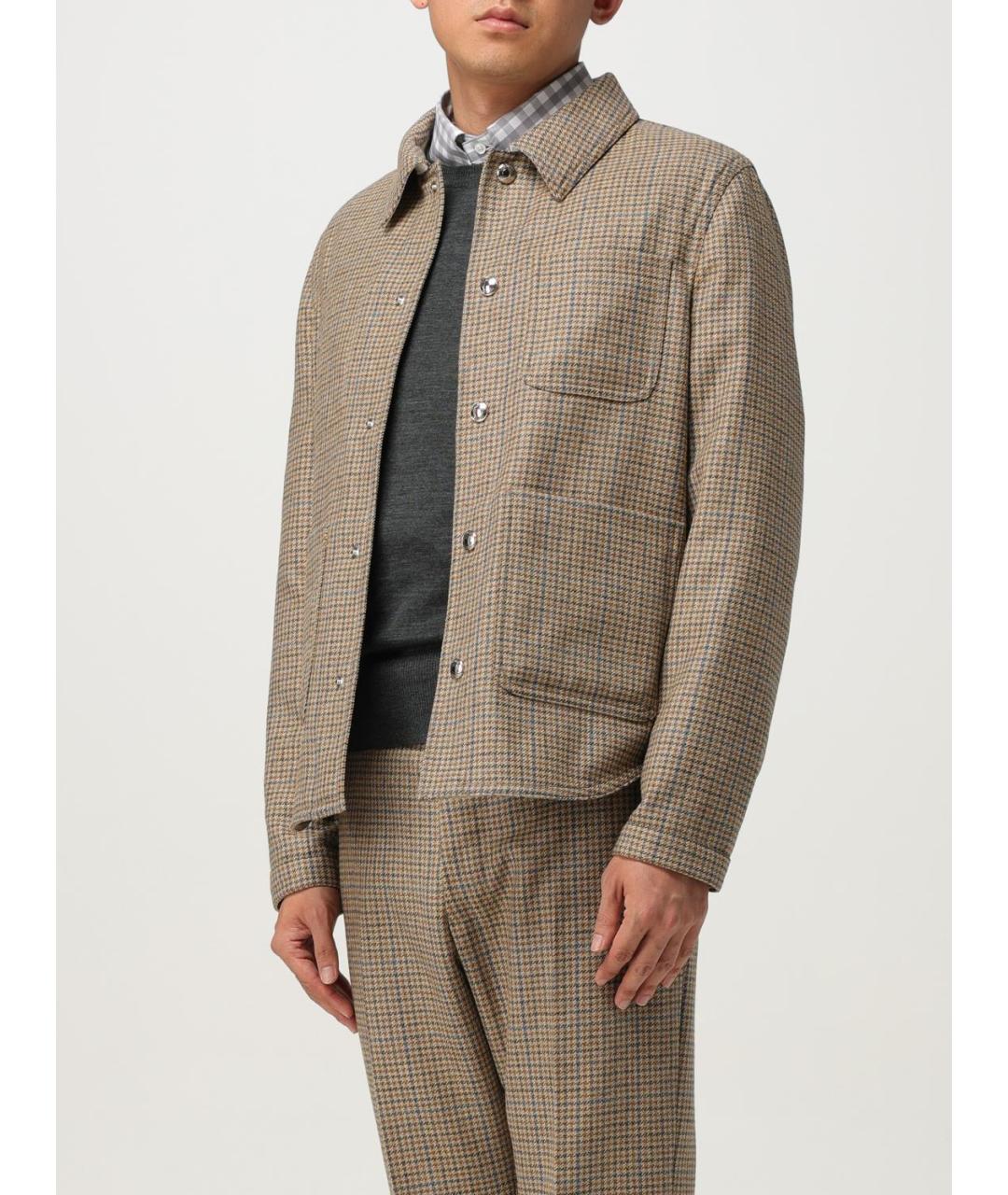 THOM BROWNE Бежевая куртка, фото 4