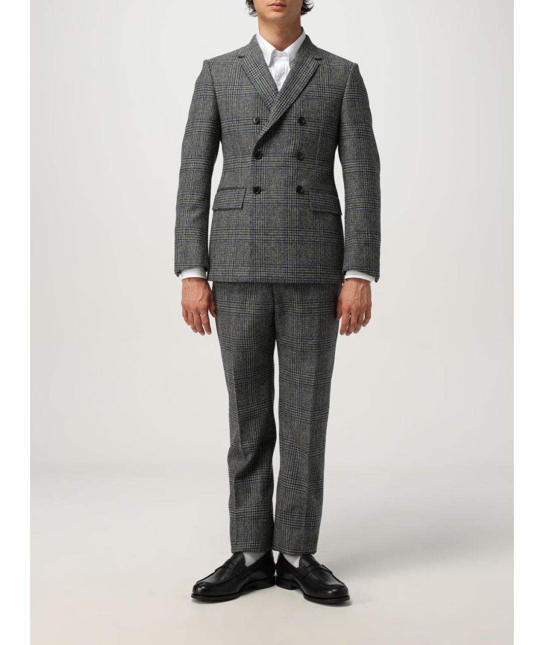 THOM BROWNE Антрацитовый пиджак, фото 2