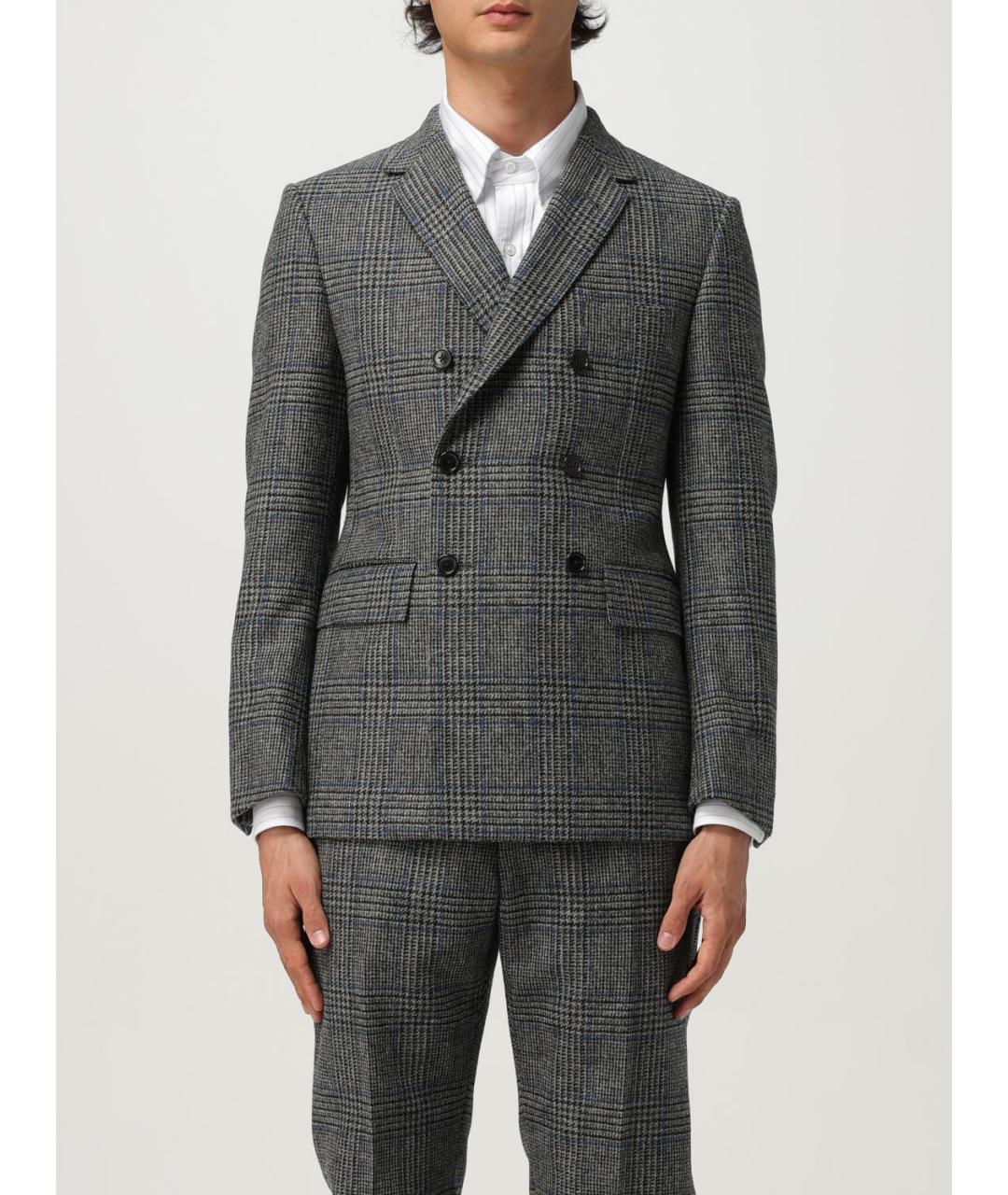 THOM BROWNE Антрацитовый пиджак, фото 6