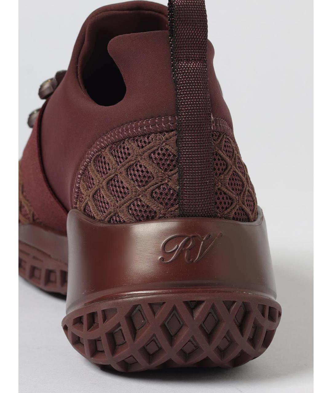 ROGER VIVIER Кожаные кроссовки, фото 4