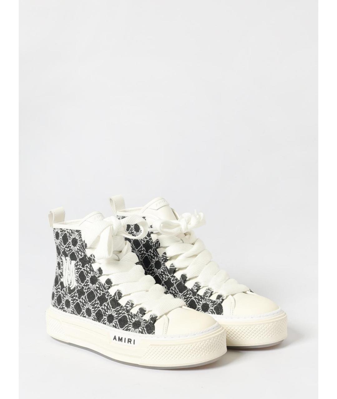 AMIRI Черные синтетические низкие кроссовки / кеды, фото 2