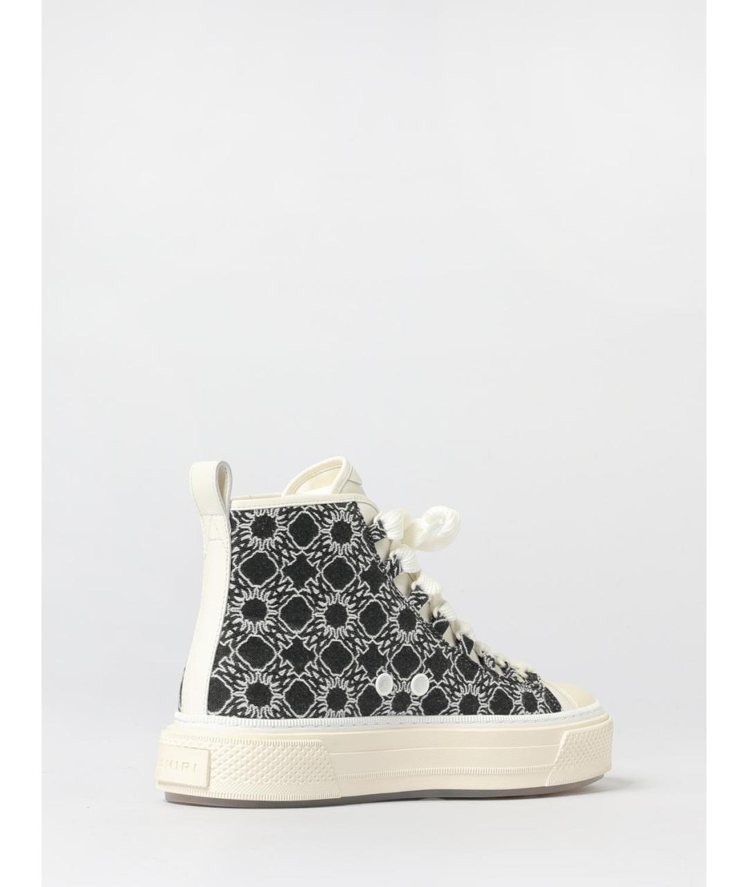 AMIRI Черные синтетические низкие кроссовки / кеды, фото 3