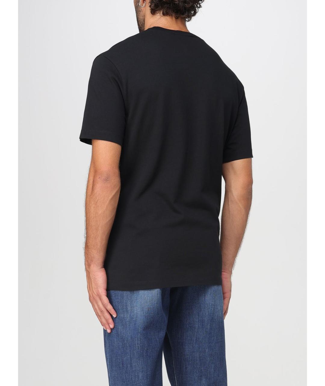 DSQUARED2 Черная хлопковая футболка, фото 3
