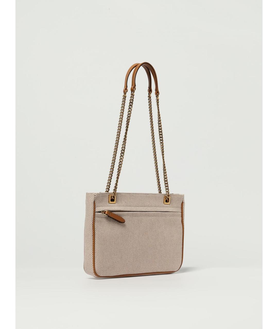 VALENTINO Бежевая сумка тоут, фото 3