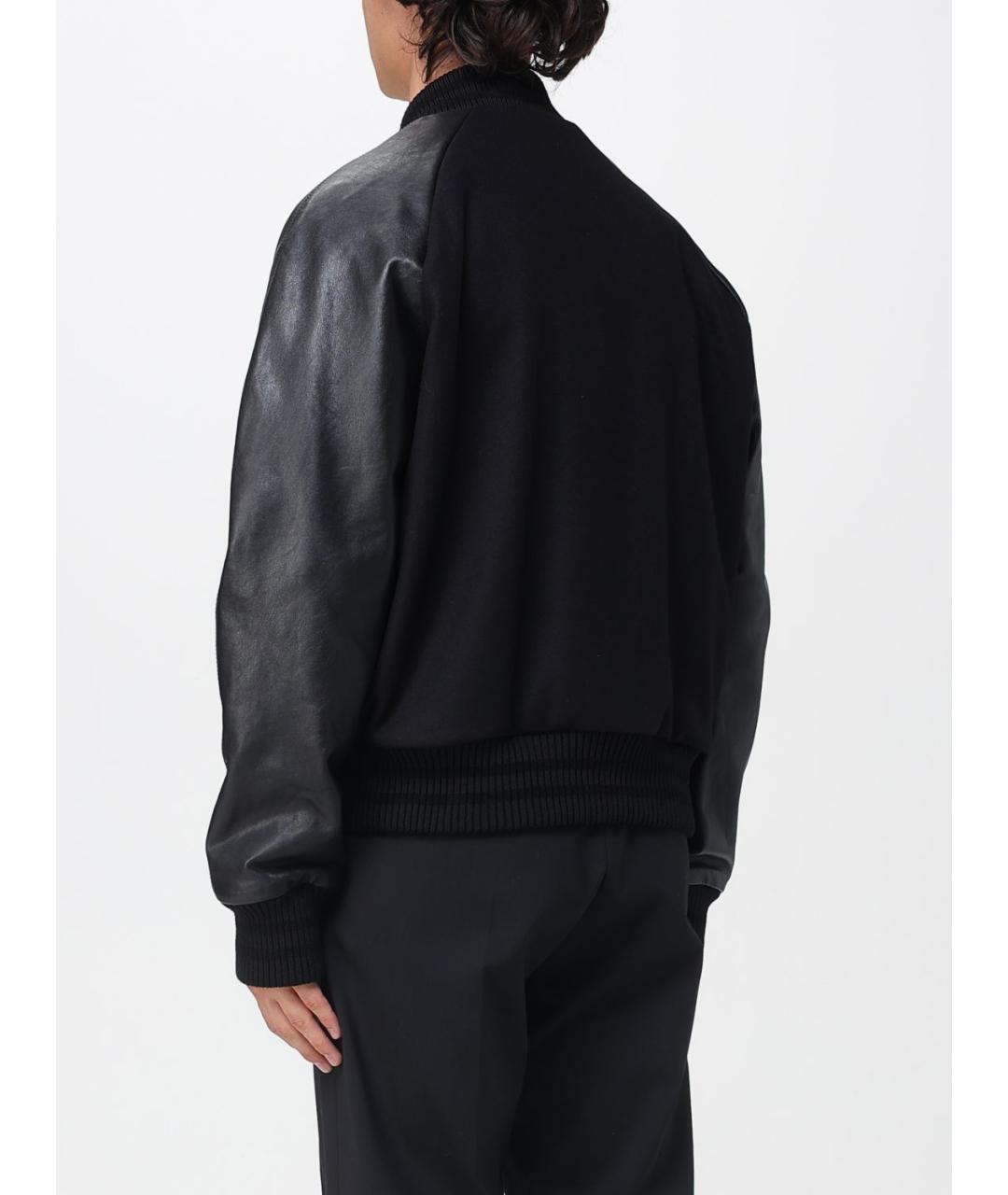 DSQUARED2 Черная шерстяная куртка, фото 2