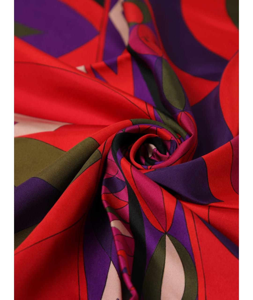 PUCCI Мульти шелковый шарф, фото 3