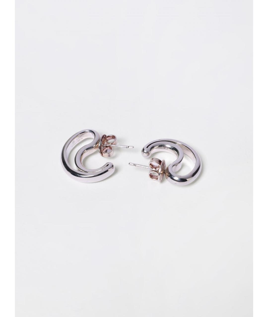 BOTTEGA VENETA Серебряные серебряные серьги, фото 3