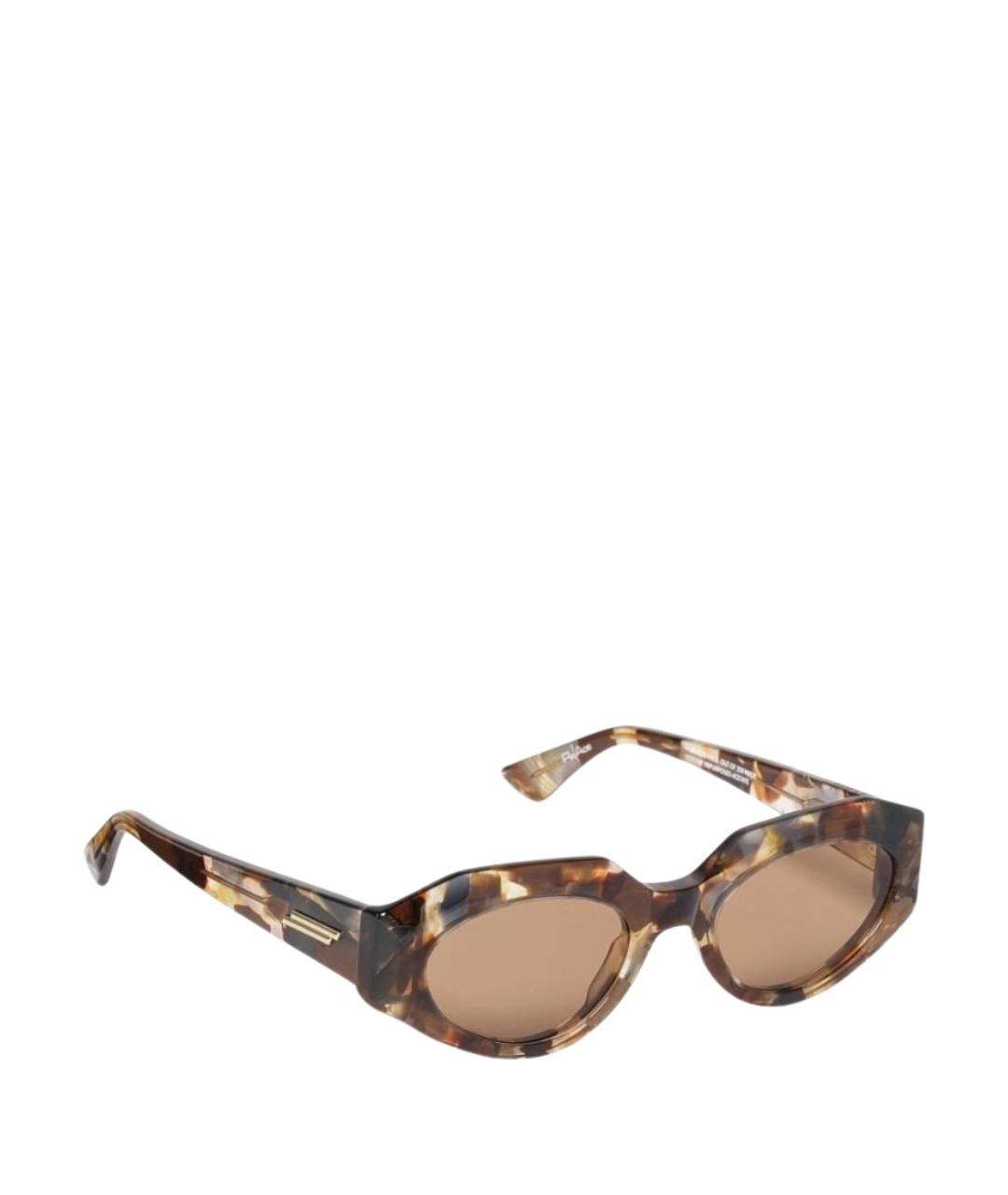 BOTTEGA VENETA Мульти пластиковые солнцезащитные очки, фото 1