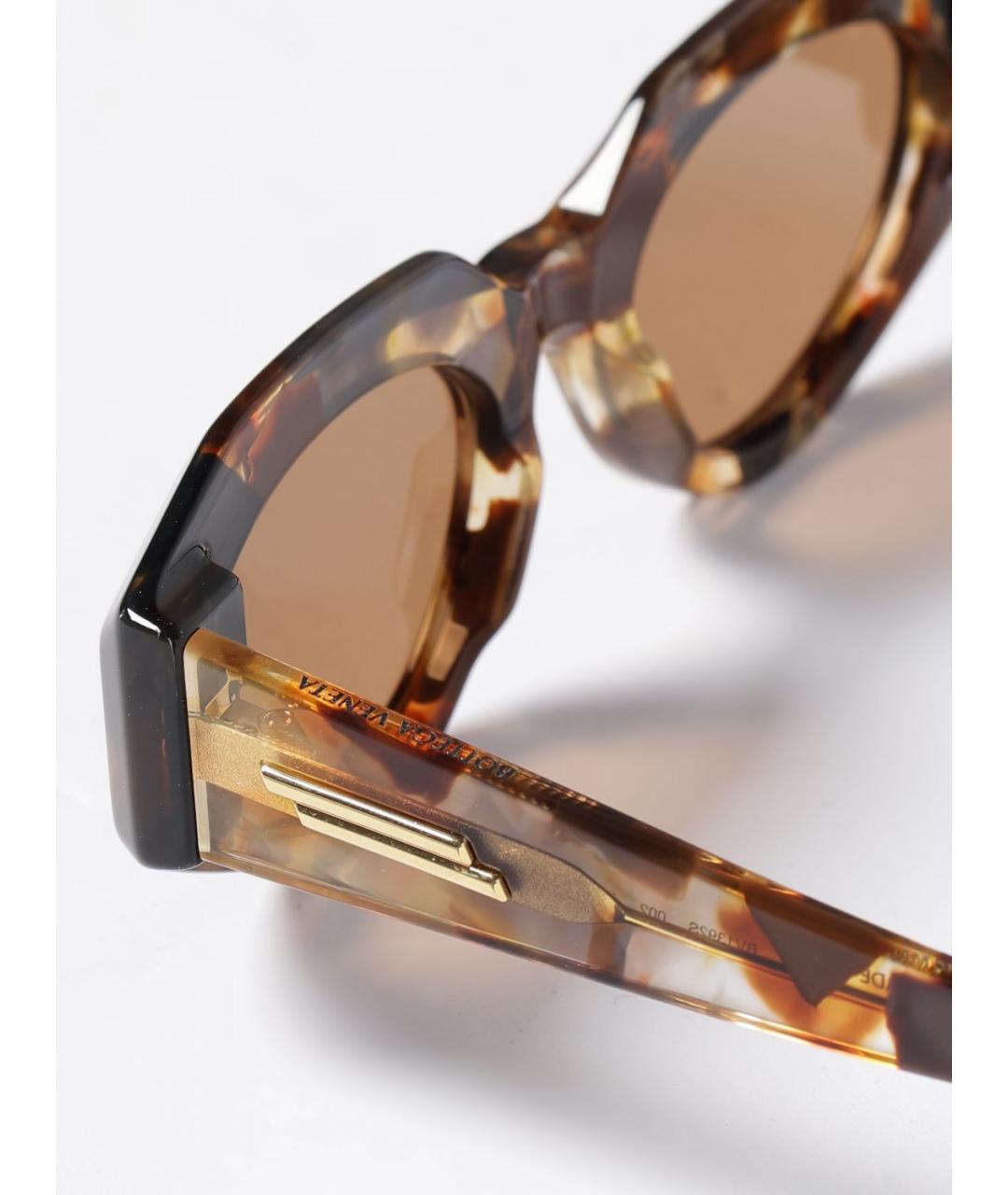 BOTTEGA VENETA Мульти пластиковые солнцезащитные очки, фото 4