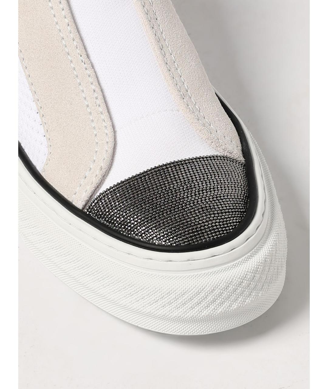 BRUNELLO CUCINELLI Мульти текстильные слипоны, фото 4