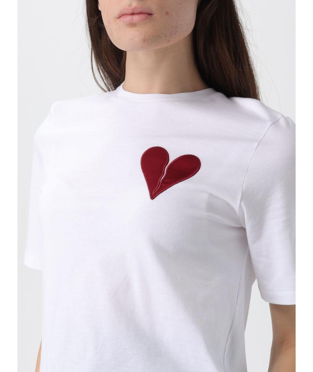 ANTONIO MARRAS Белая хлопковая футболка, фото 6