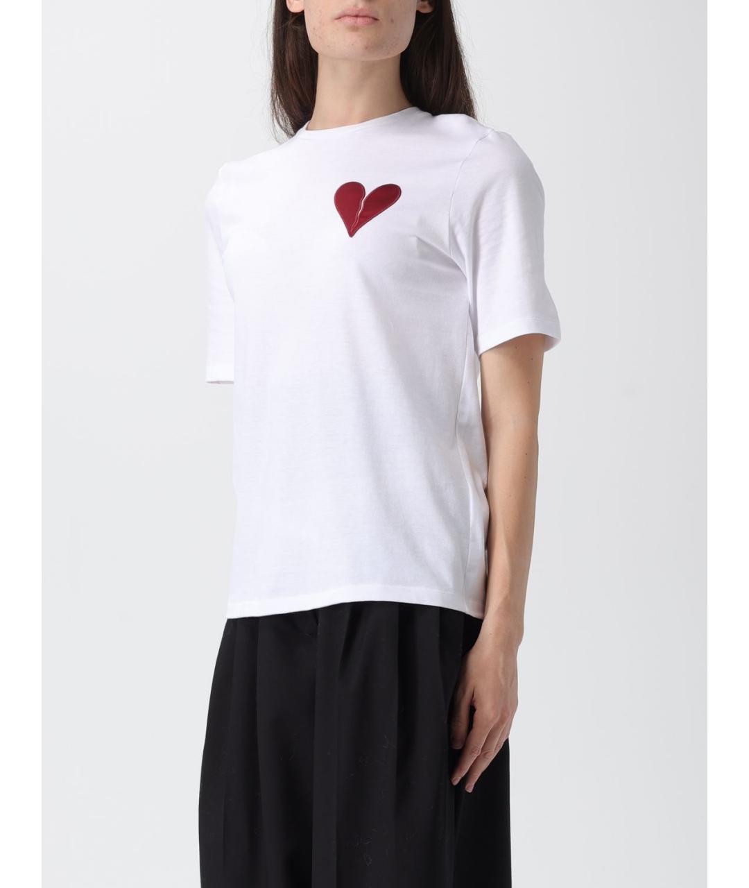 ANTONIO MARRAS Белая хлопковая футболка, фото 5