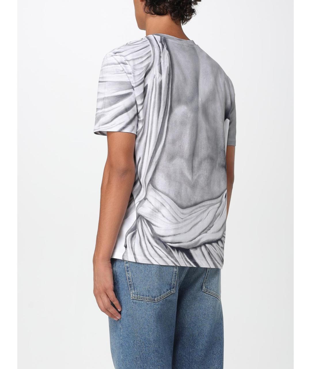 BALMAIN Черная хлопковая футболка, фото 3