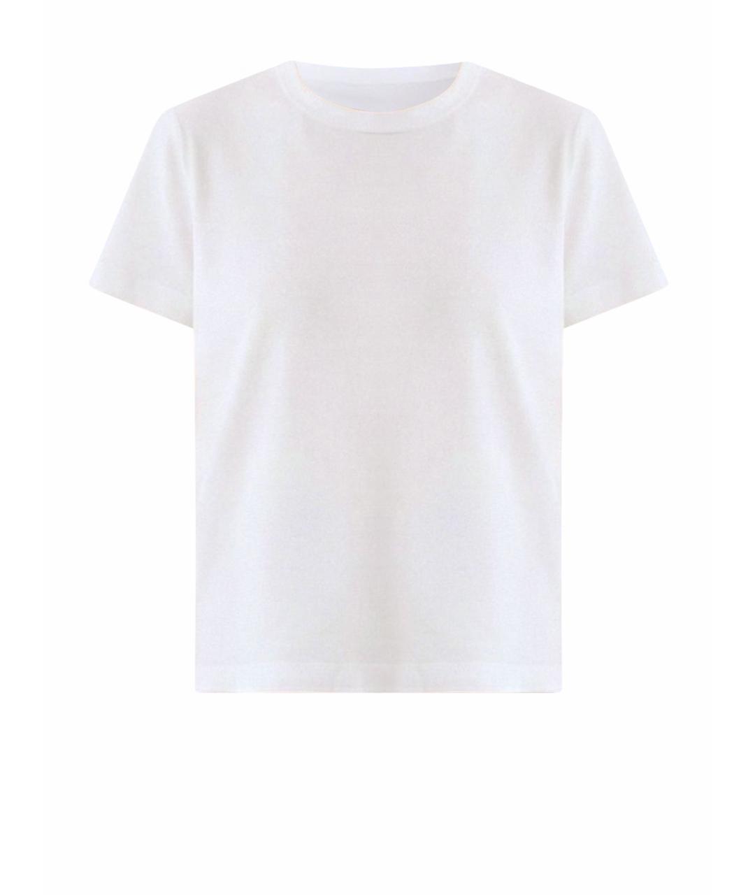 FABIANA FILIPPI Белая хлопковая футболка, фото 1