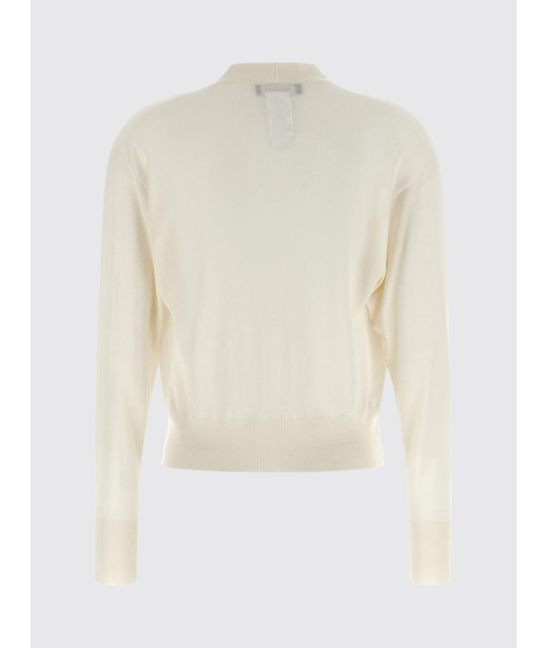 FABIANA FILIPPI Белый кашемировый кардиган, фото 2