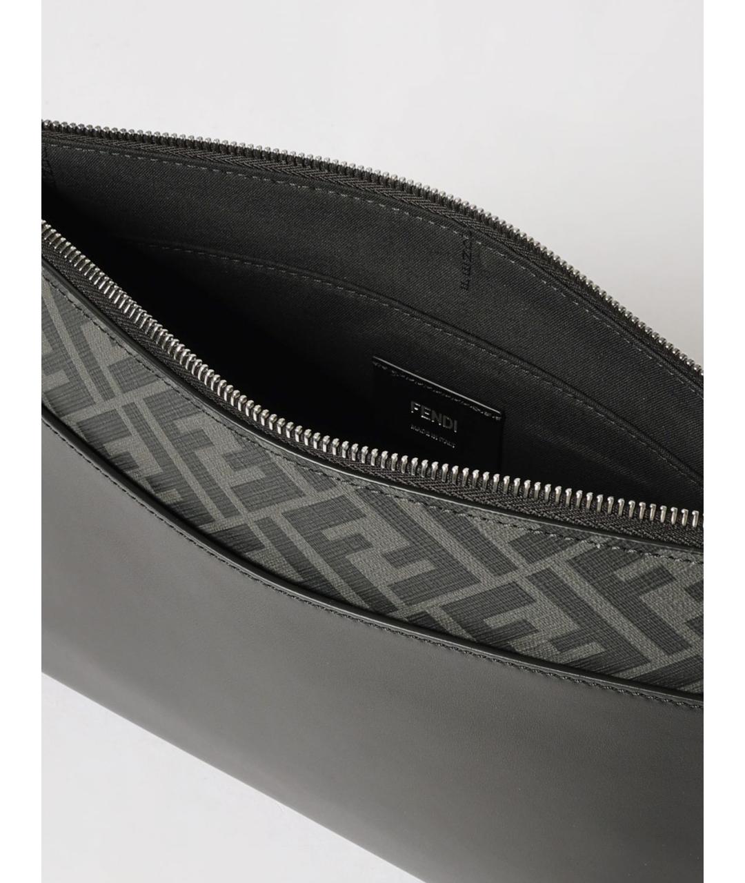 FENDI Черная папка для документов, фото 5