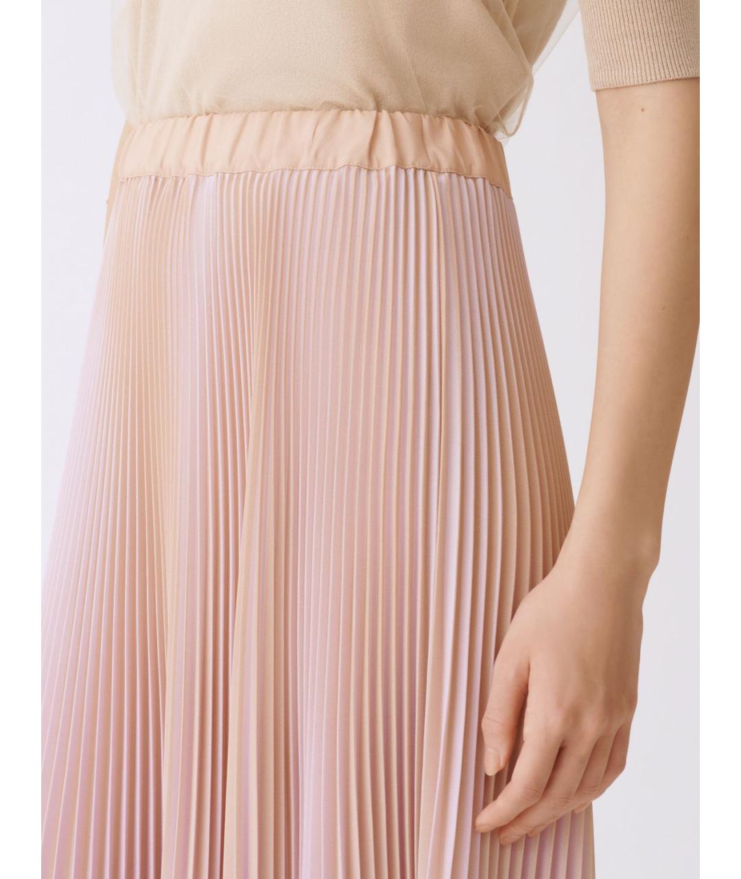FABIANA FILIPPI Бежевая юбка миди, фото 4