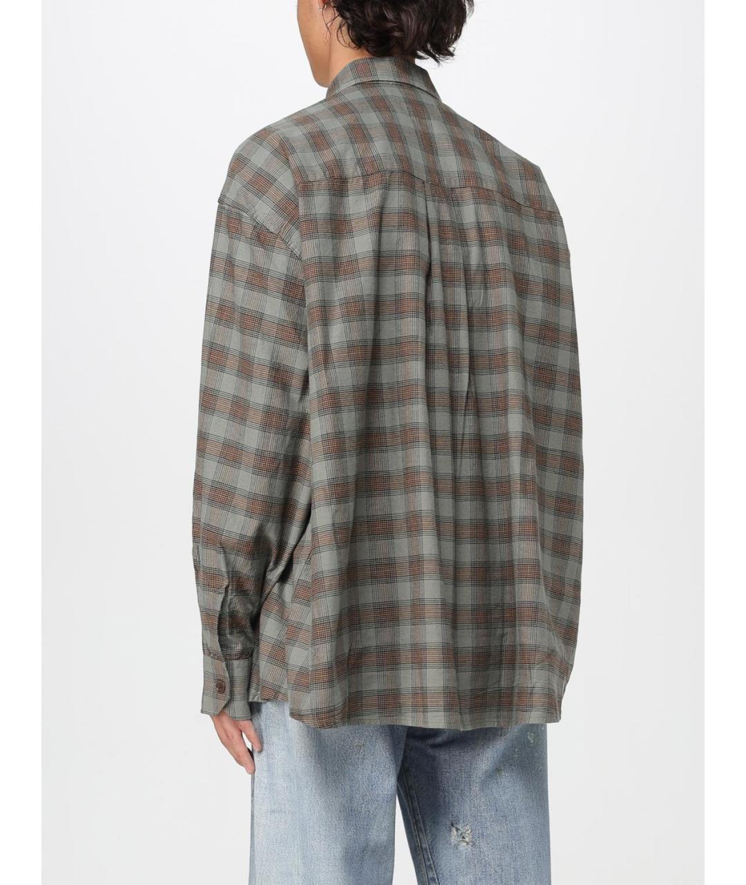 OUR LEGACY Мульти хлопковая кэжуал рубашка, фото 4