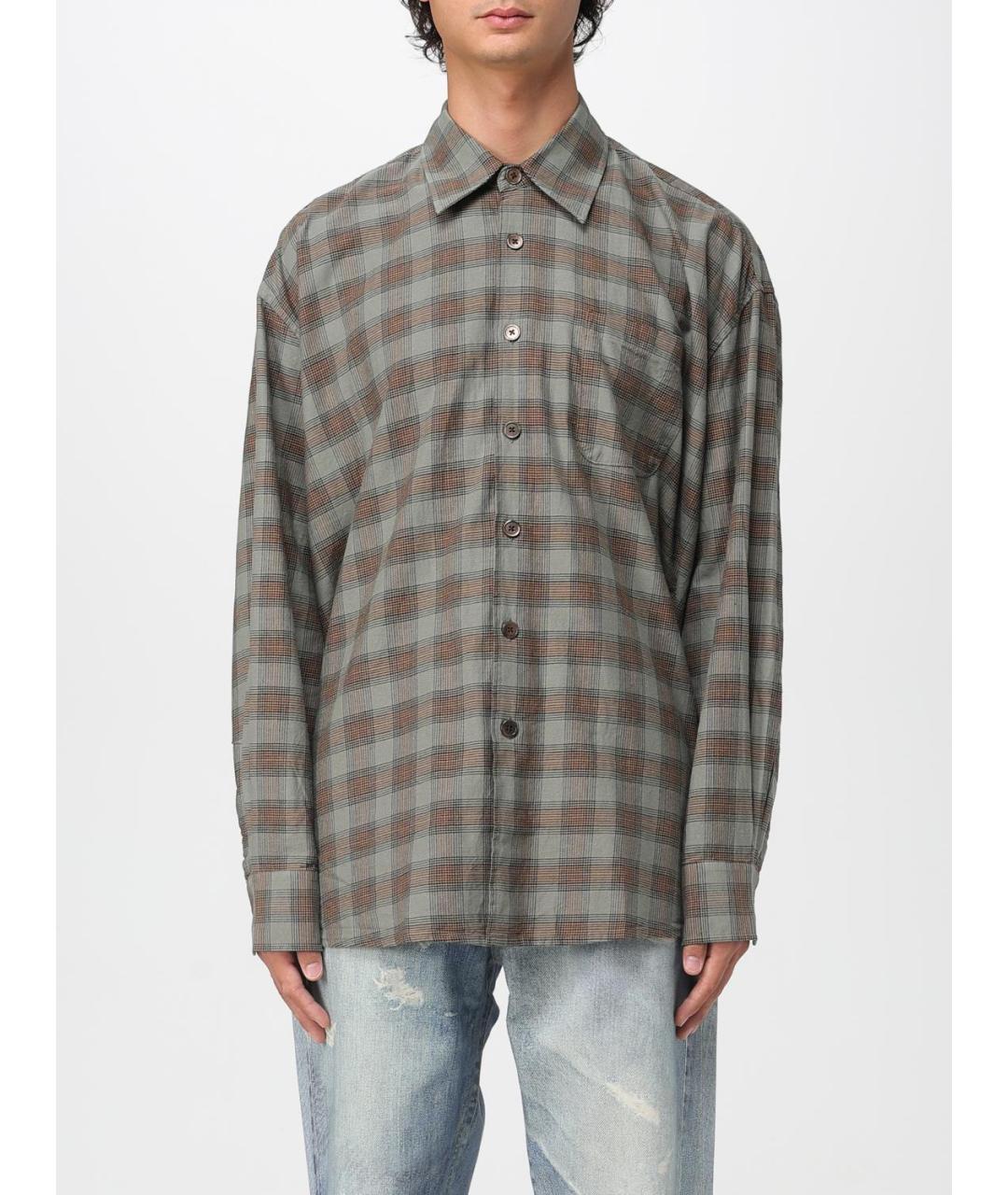OUR LEGACY Мульти хлопковая кэжуал рубашка, фото 2