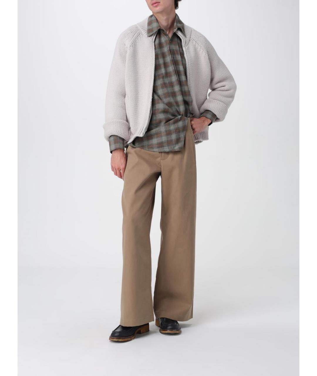 OUR LEGACY Серый шерстяной кардиган, фото 3