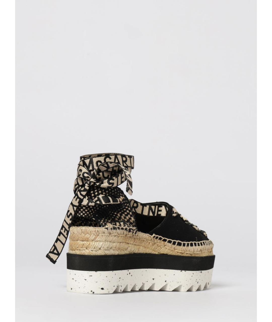 STELLA MCCARTNEY Черные текстильные эспадрильи, фото 3