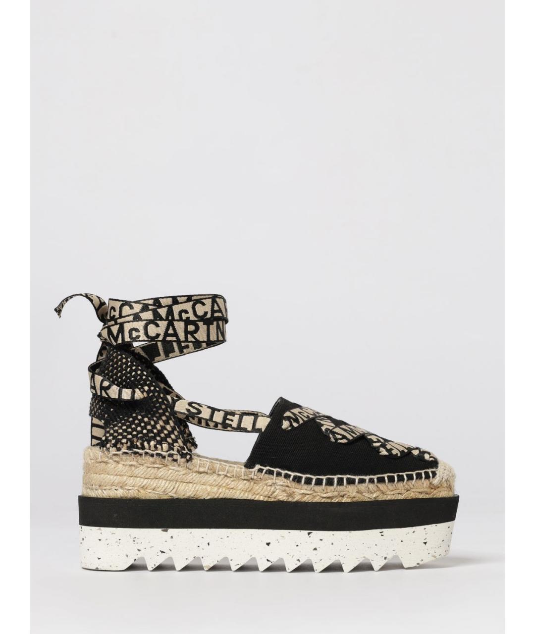 STELLA MCCARTNEY Черные текстильные эспадрильи, фото 5