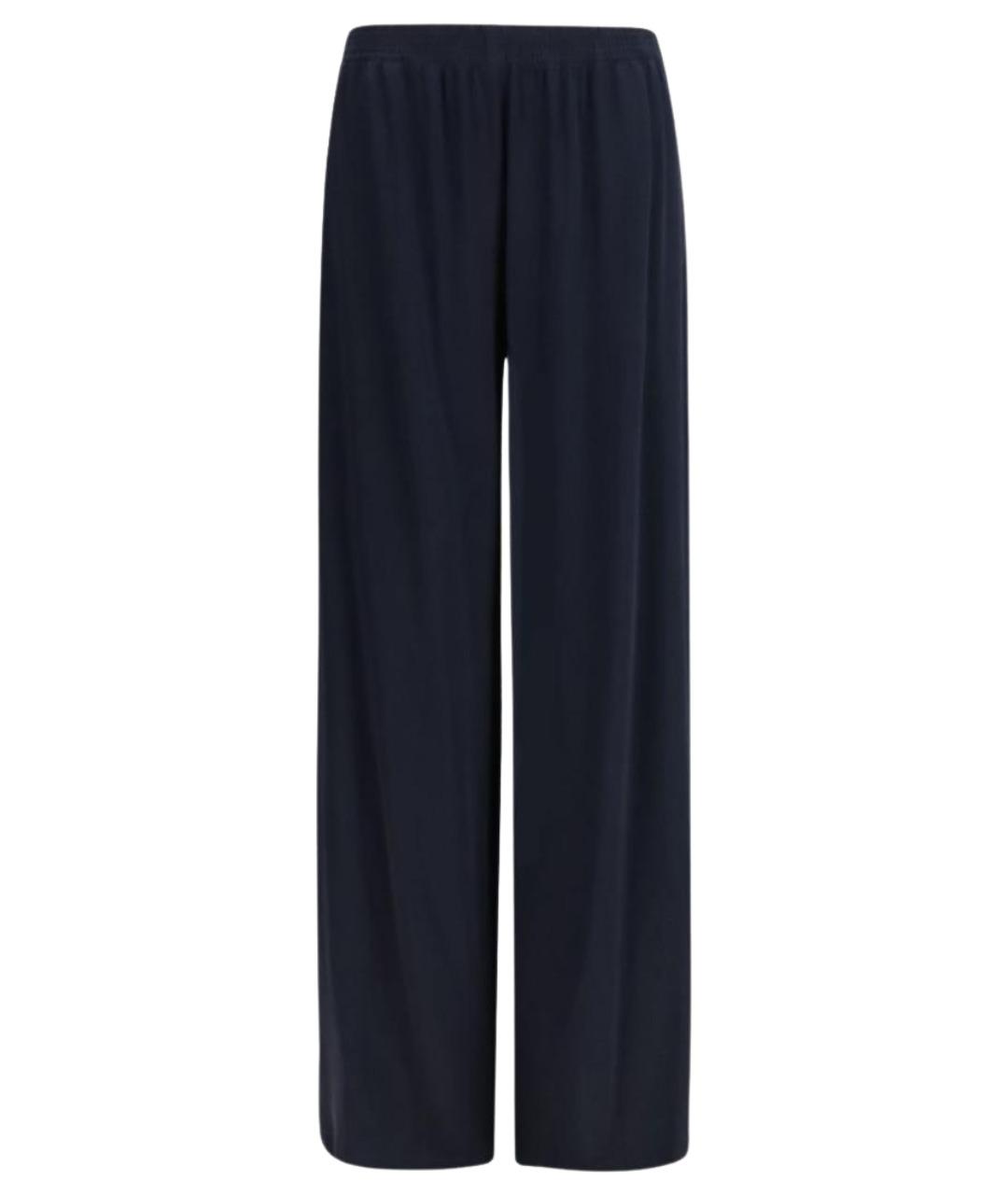 FABIANA FILIPPI Синие вискозные прямые брюки, фото 1