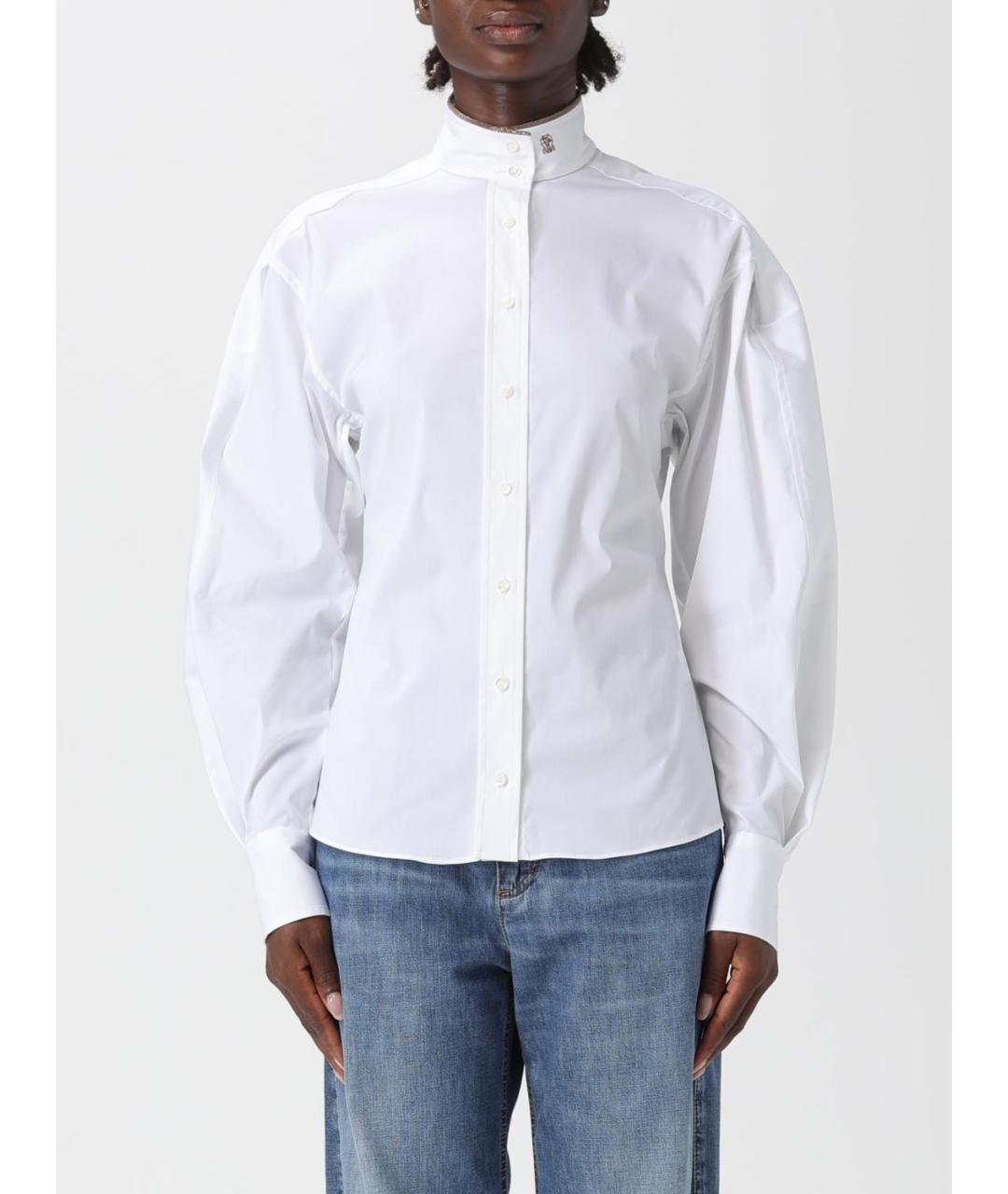 BRUNELLO CUCINELLI Белая рубашка, фото 2