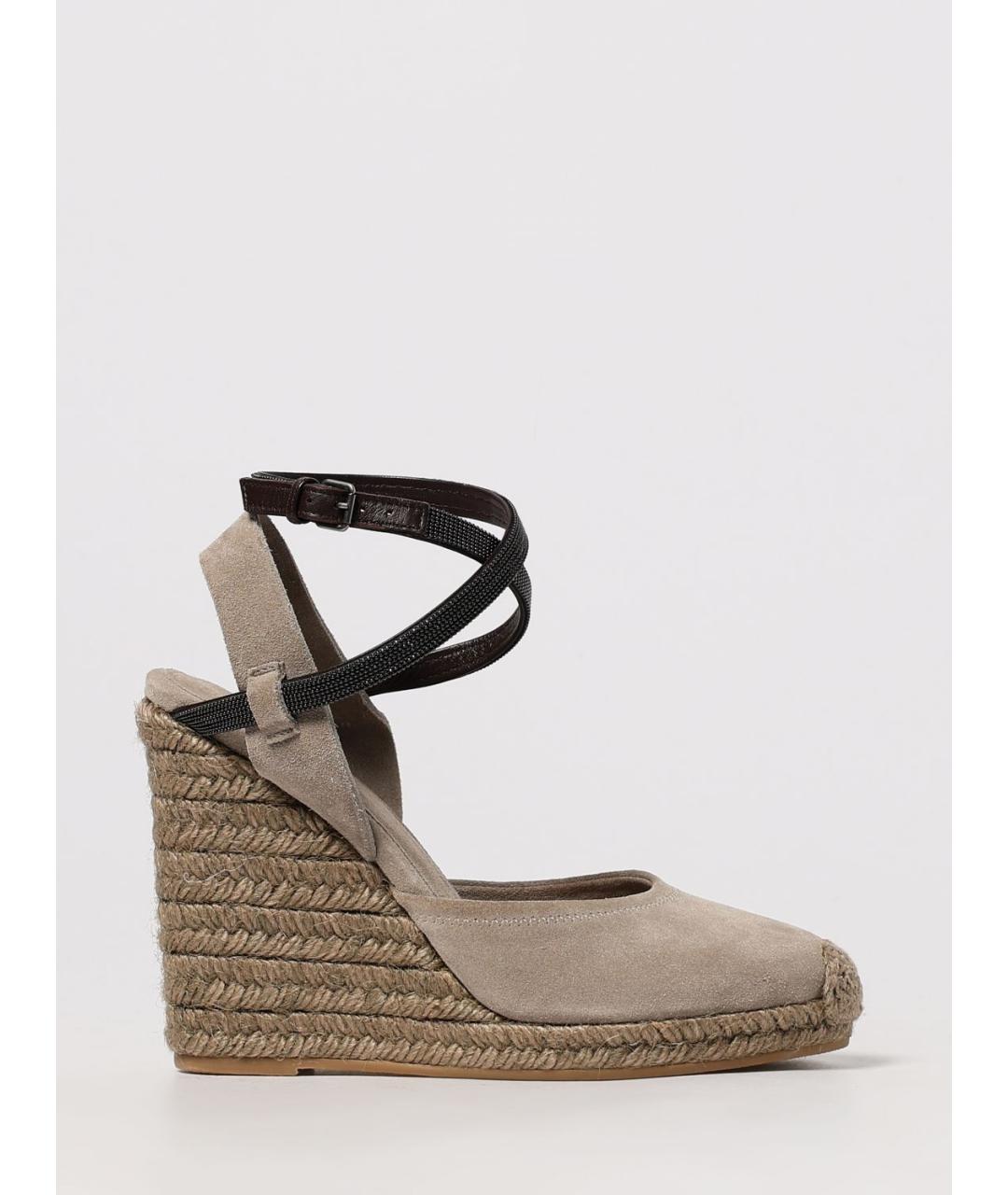 BRUNELLO CUCINELLI Мульти кожаные эспадрильи, фото 5