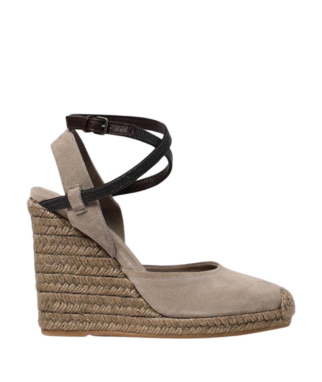 BRUNELLO CUCINELLI Мульти кожаные эспадрильи, фото 1