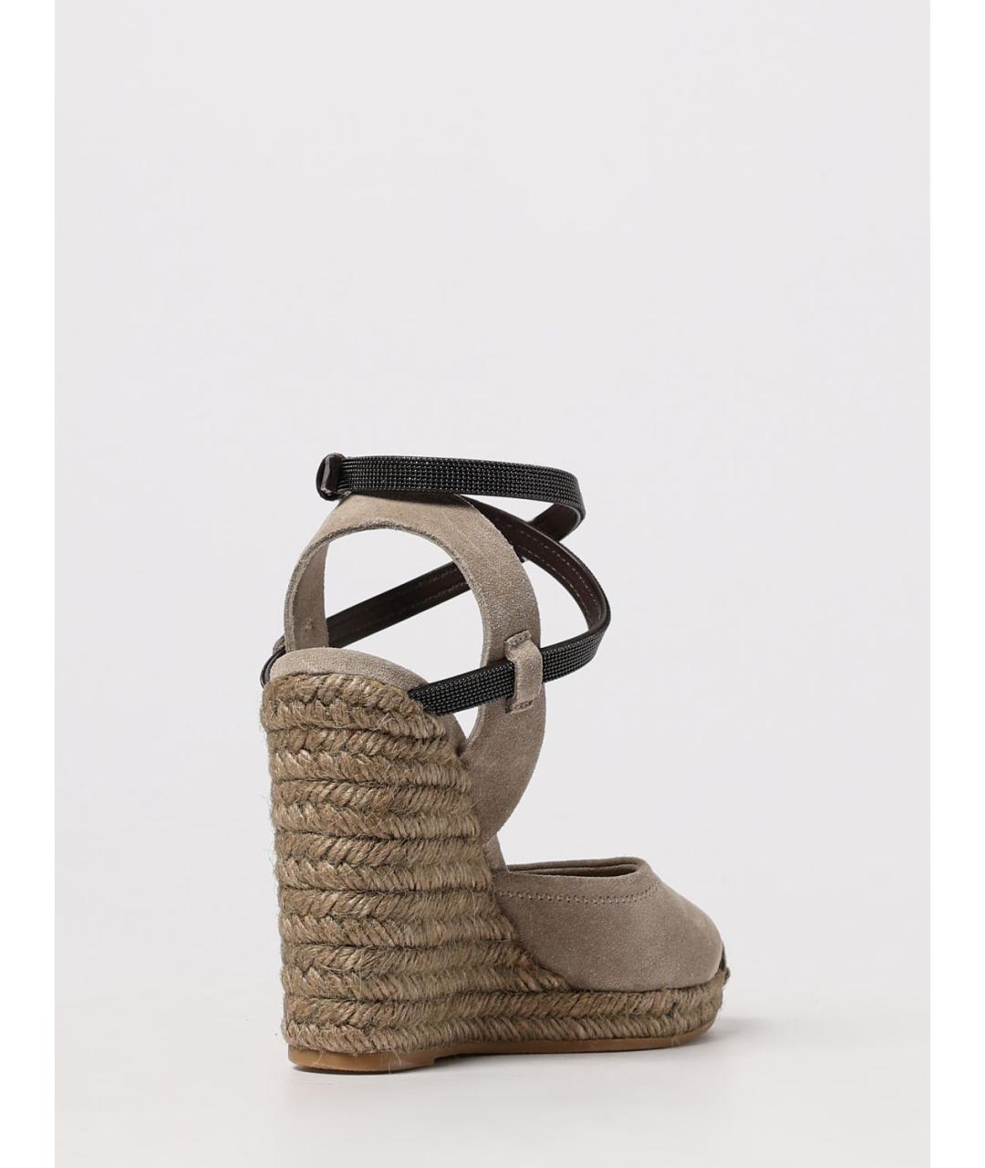 BRUNELLO CUCINELLI Мульти кожаные эспадрильи, фото 3