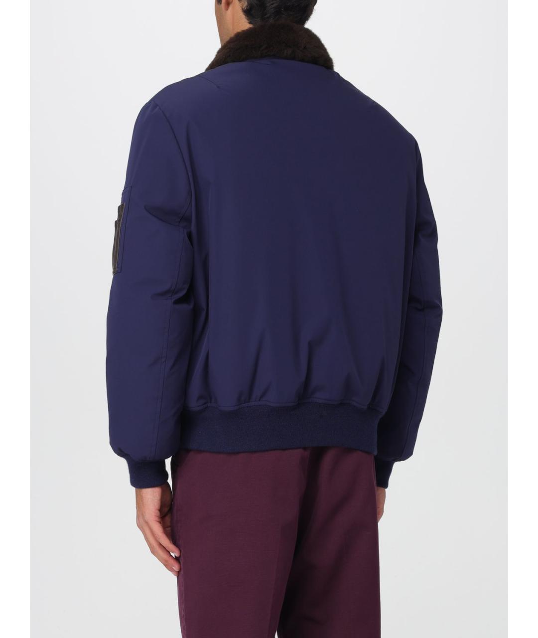 BRUNELLO CUCINELLI Синяя куртка, фото 4