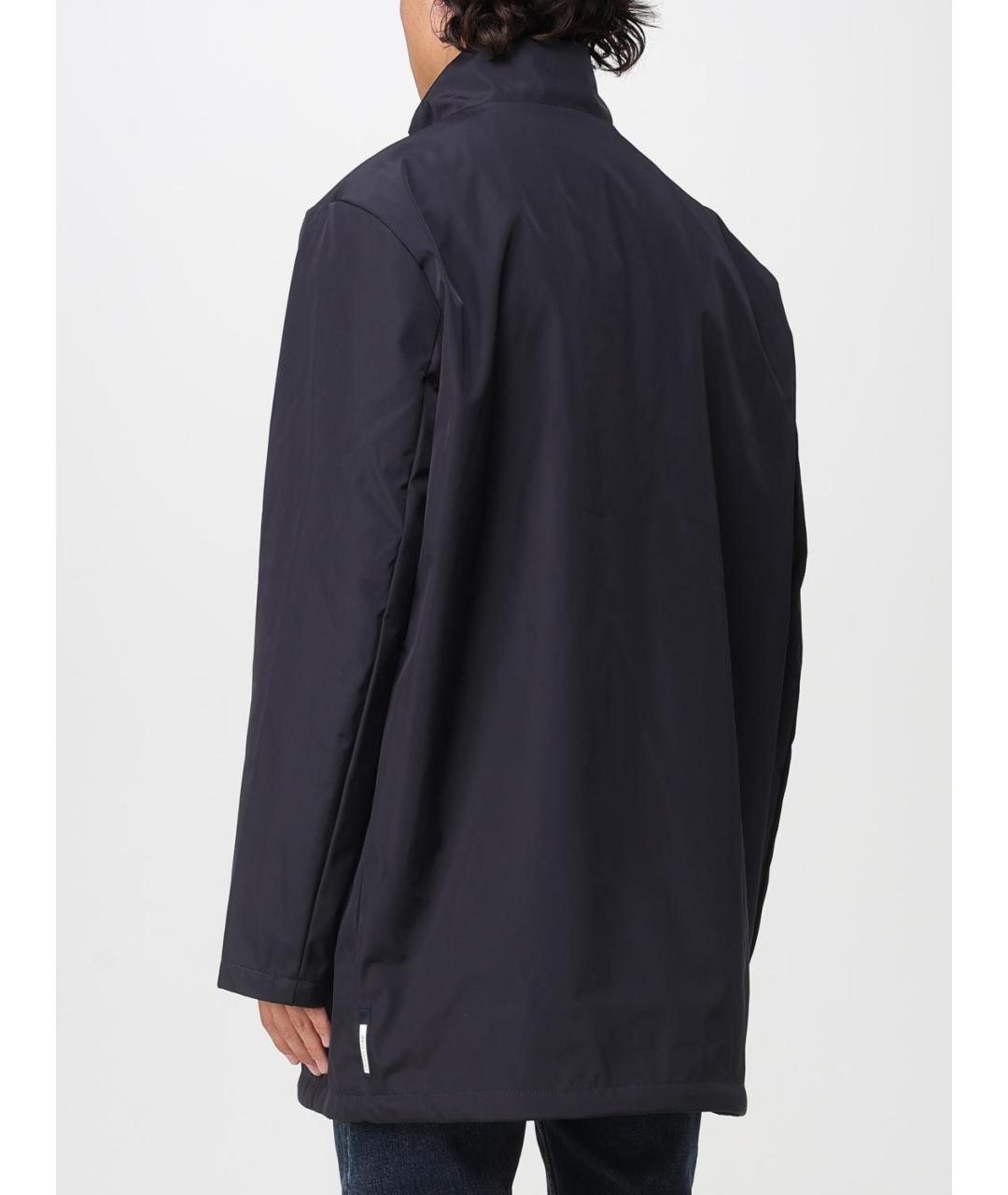 ARMANI EXCHANGE Синяя полиэстеровая куртка, фото 2