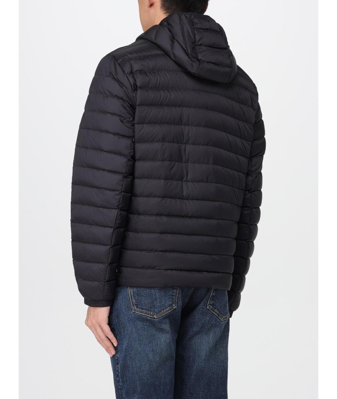 ARMANI EXCHANGE Черная полиамидовая куртка, фото 2