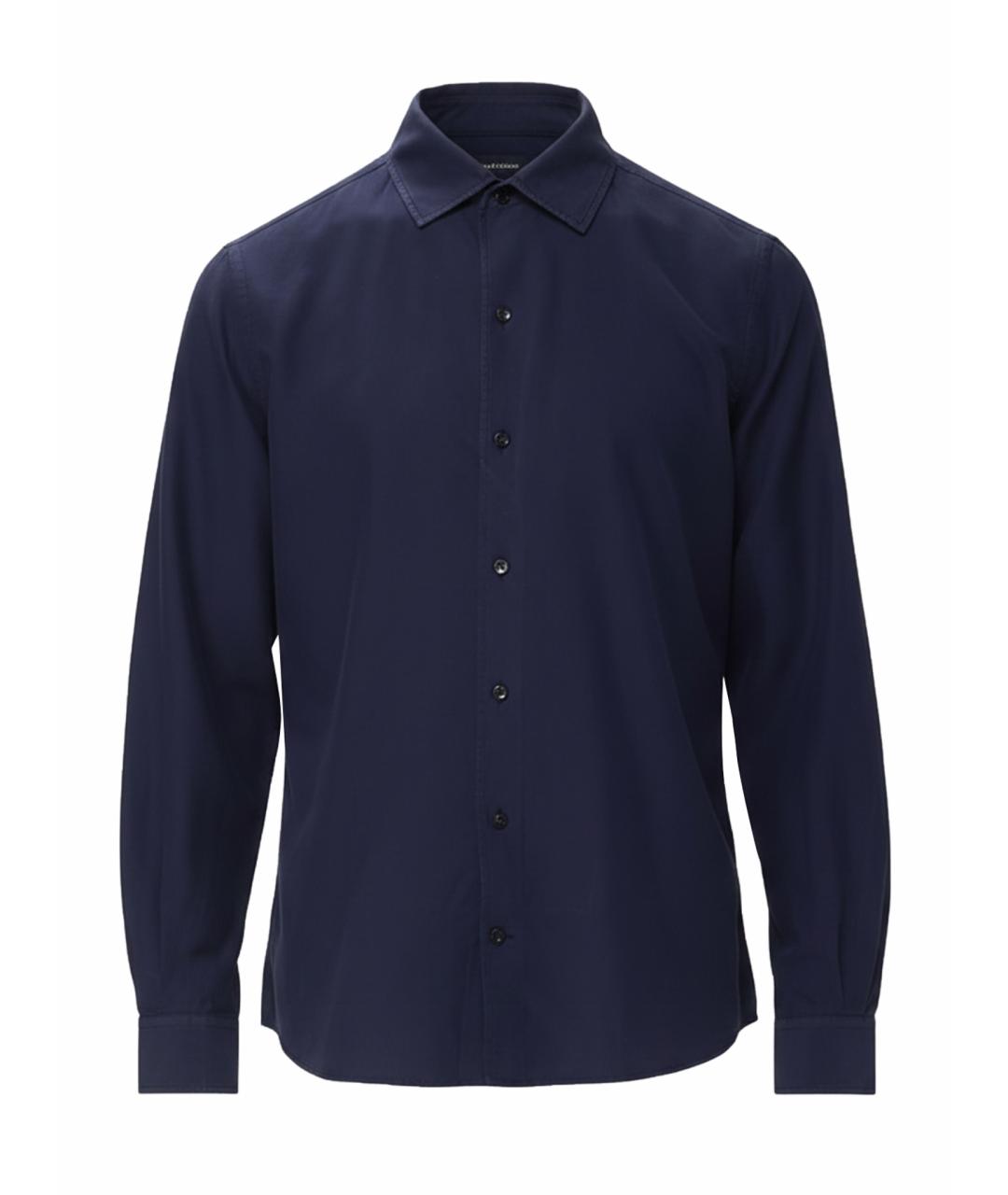 AGNONA Синяя хлопковая кэжуал рубашка, фото 1