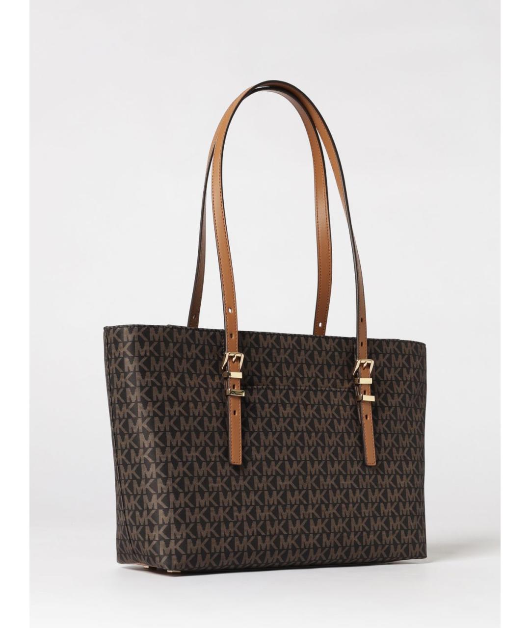 MICHAEL KORS Коричневая сумка тоут, фото 2