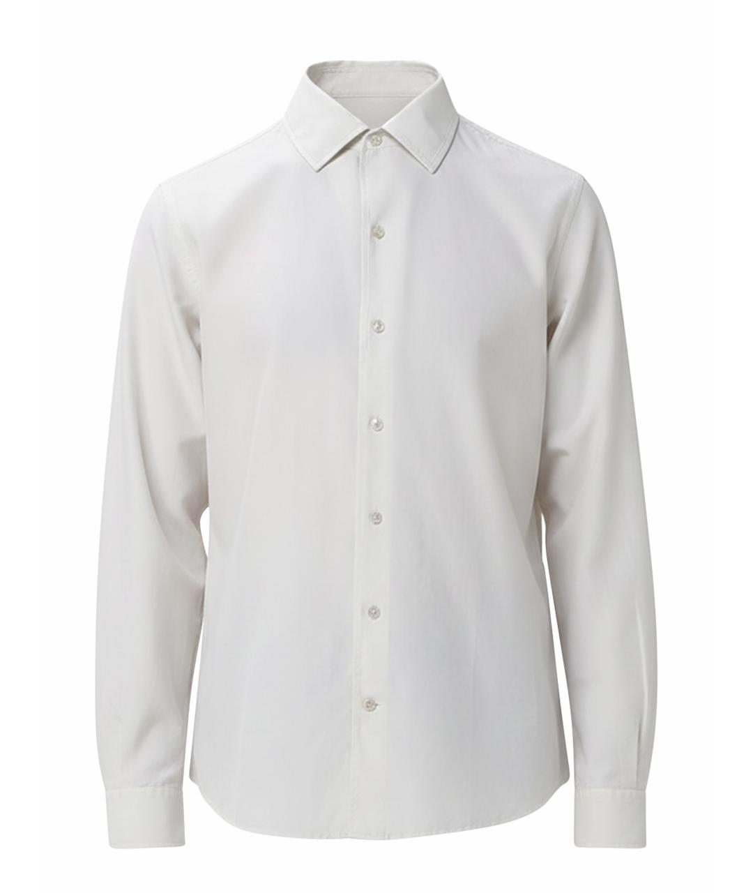 AGNONA Серая хлопковая кэжуал рубашка, фото 1