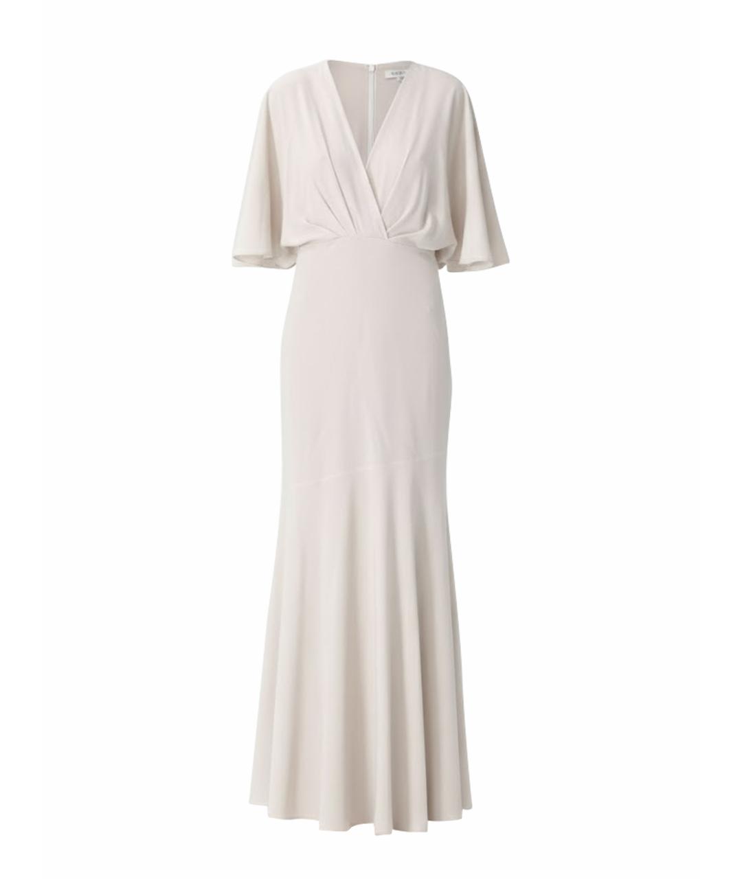 AGNONA Серое вискозное вечернее платье, фото 1