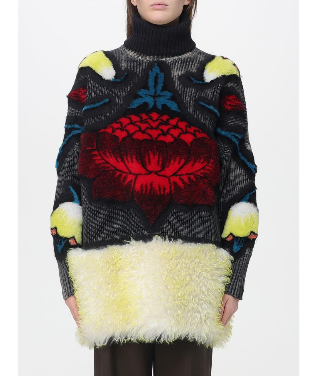 ANTONIO MARRAS Мульти кашемировый джемпер / свитер, фото 2