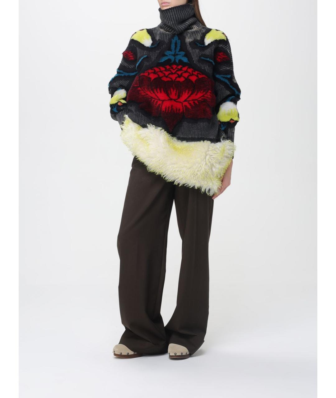 ANTONIO MARRAS Мульти кашемировый джемпер / свитер, фото 3