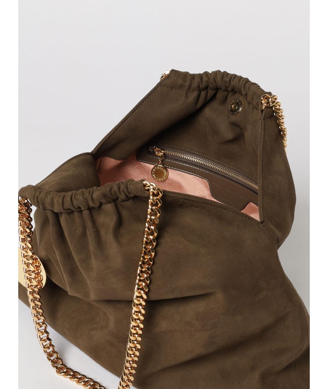 STELLA MCCARTNEY Коричневая сумка через плечо, фото 5