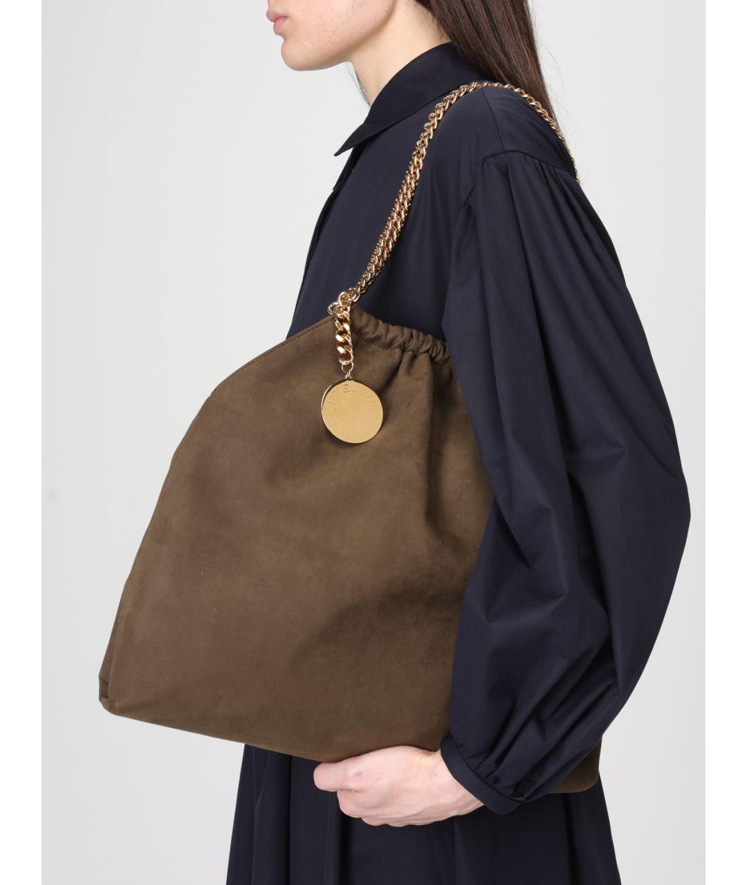 STELLA MCCARTNEY Коричневая сумка через плечо, фото 2