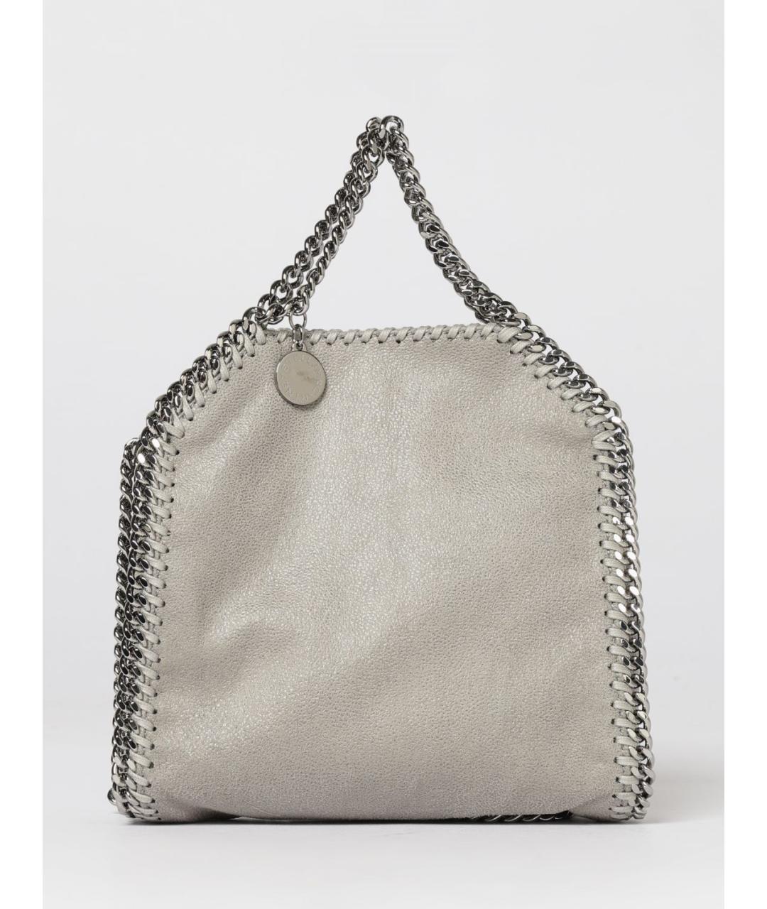 STELLA MCCARTNEY Серая сумка тоут из искусственной кожи, фото 6