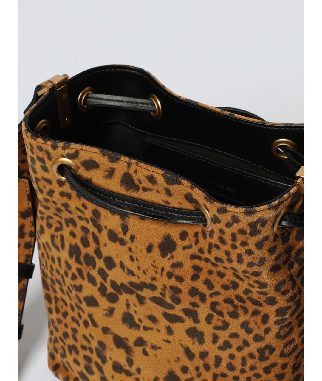 PINKO Бежевая кожаная сумка тоут, фото 3