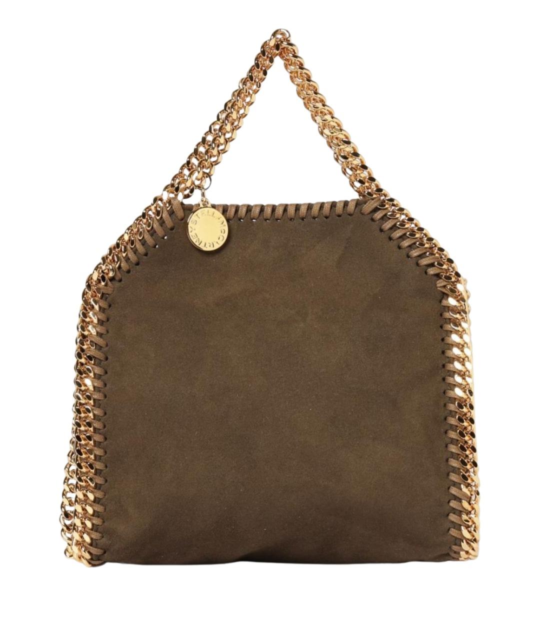 STELLA MCCARTNEY Коричневая сумка тоут из искусственной кожи, фото 1