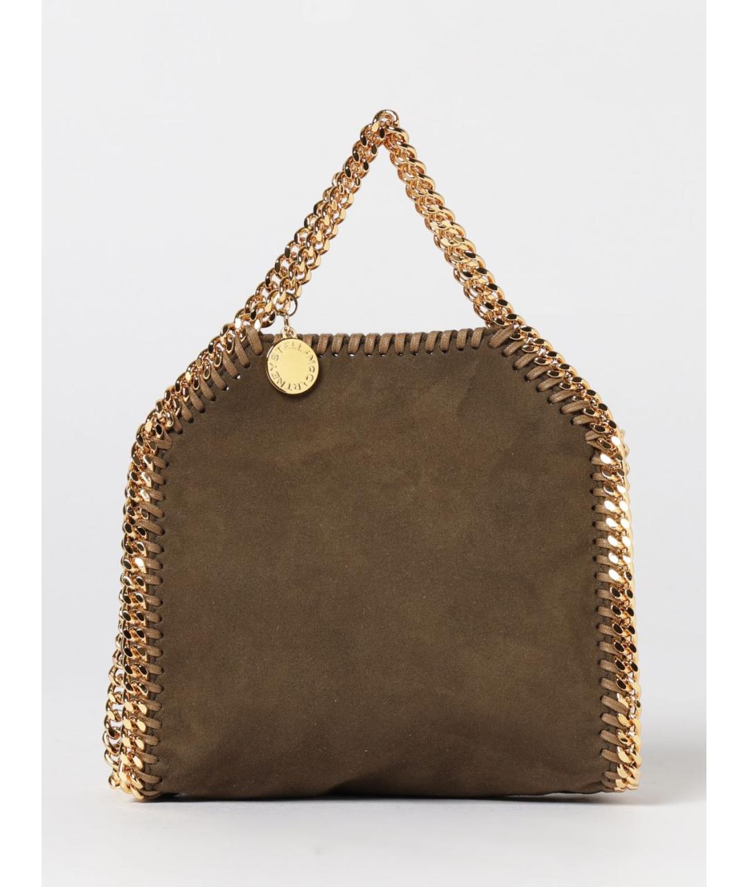 STELLA MCCARTNEY Коричневая сумка тоут из искусственной кожи, фото 6