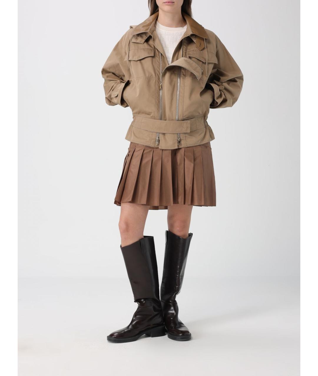 FENDI Белая хлопковая футболка, фото 2