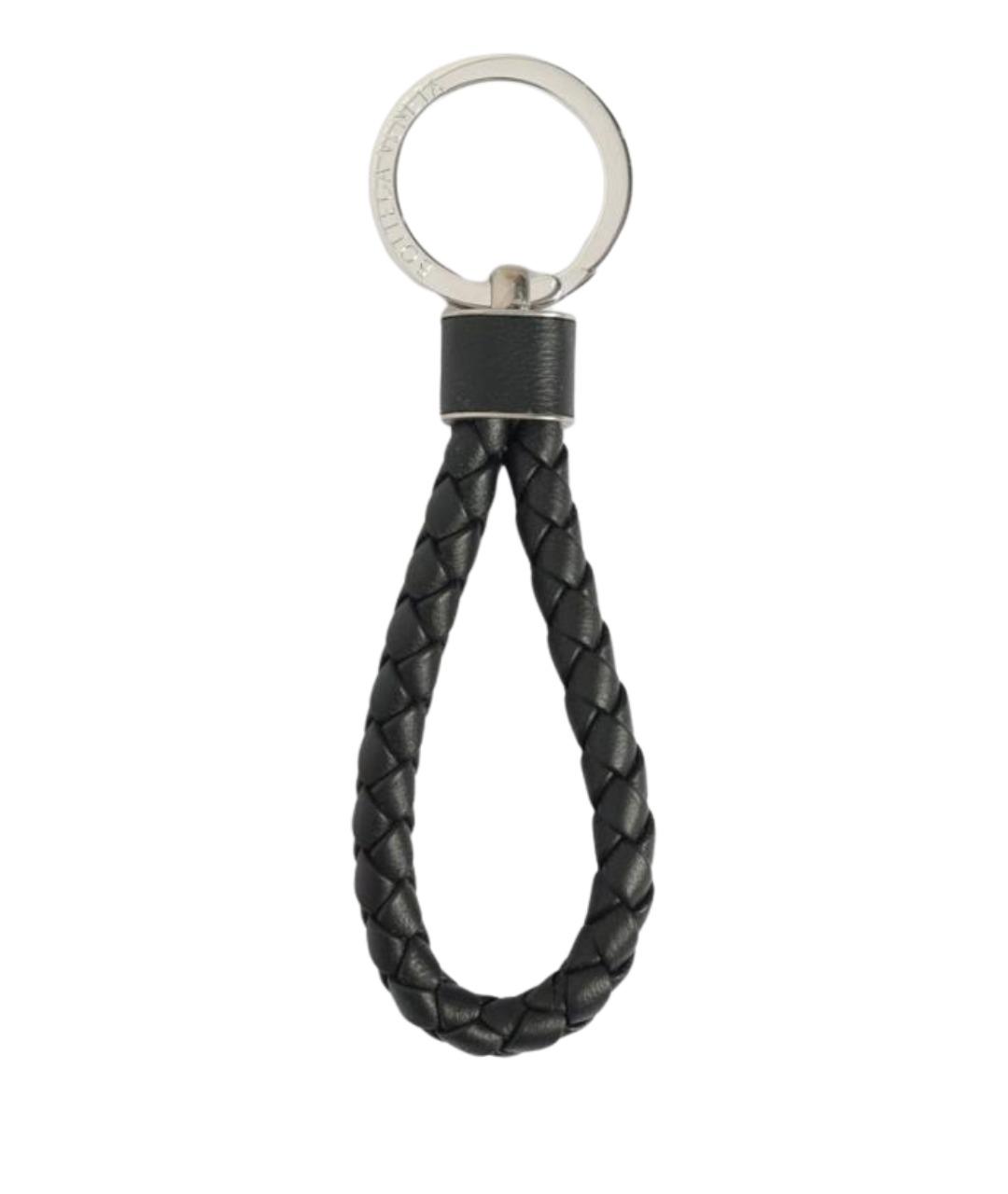 BOTTEGA VENETA Черный брелок, фото 1