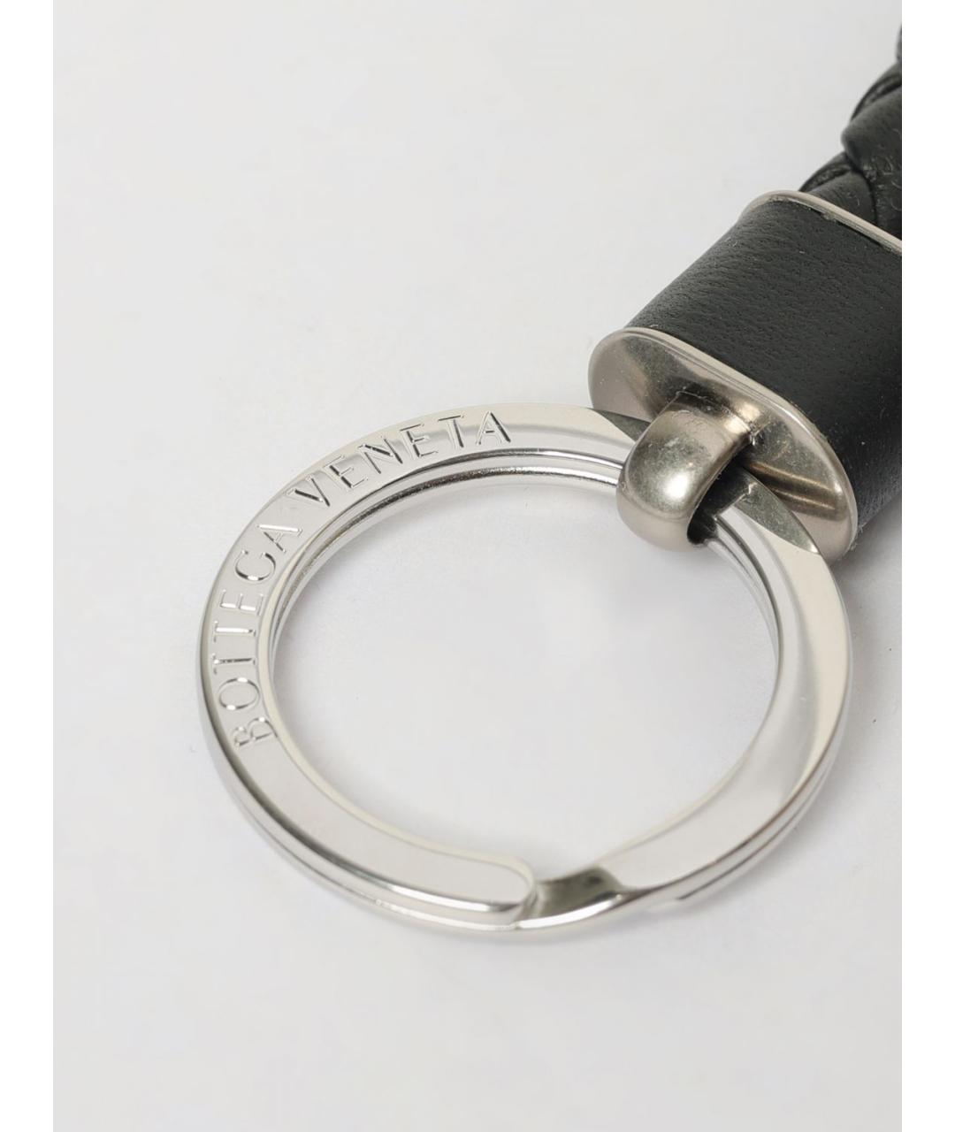 BOTTEGA VENETA Черный брелок, фото 2