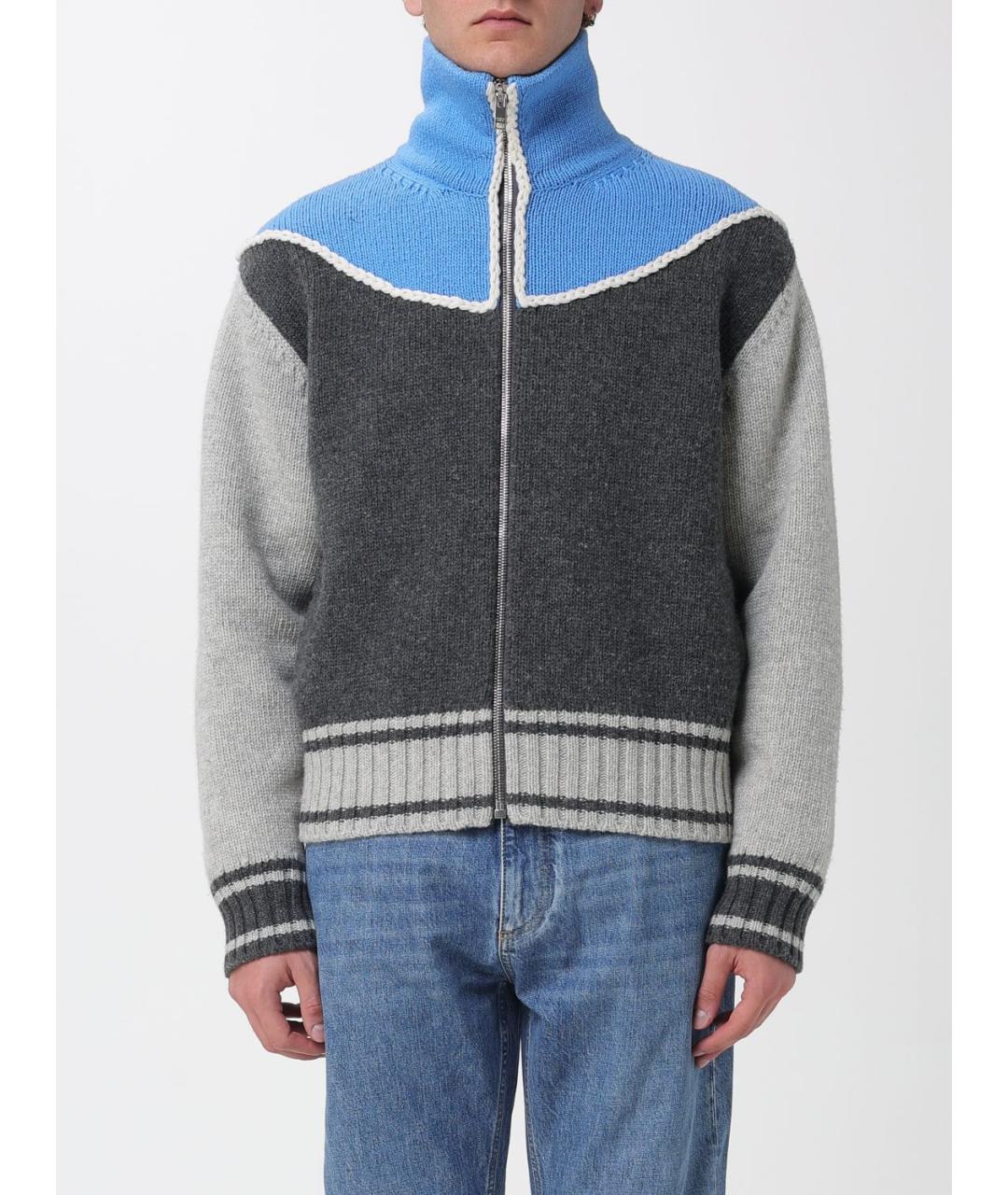 BOTTEGA VENETA Мульти шерстяной кардиган, фото 6